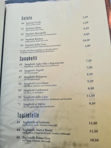 Il Carpaccio menu 9