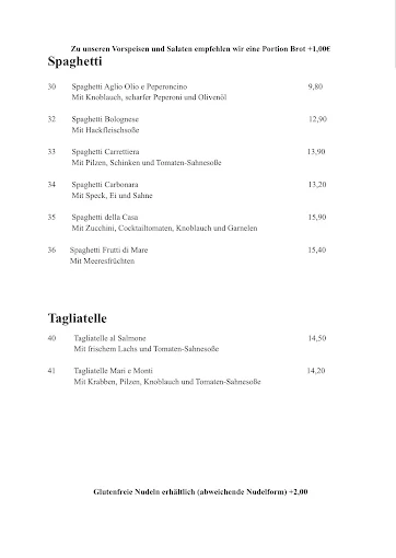Il Carpaccio menu 2
